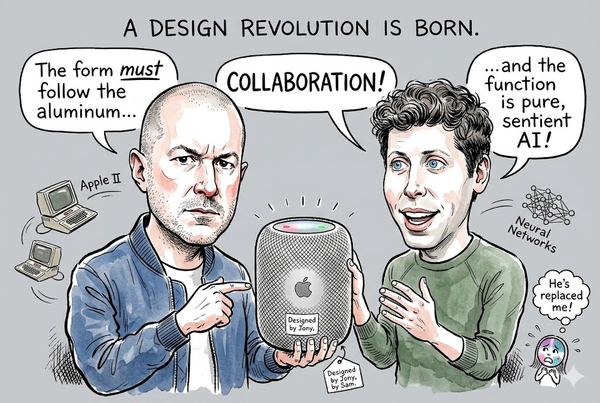 OpenAI 首款硬體曝光？Jony Ive 操刀的 AI 智慧音箱