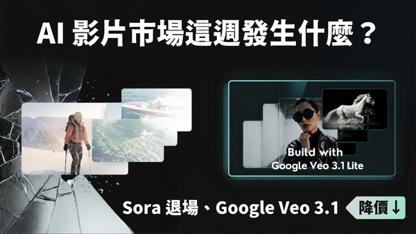 Google Veo 3.1 今日全線降價，OpenAI Sora 關閉後 AI 影片市場重新洗牌