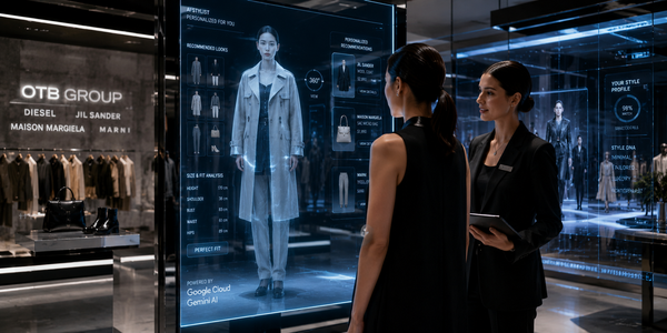 Google Cloud AI 虛擬試穿進入時尚產業！Diesel 和 Jil Sander 把試衣間搬進手機裡