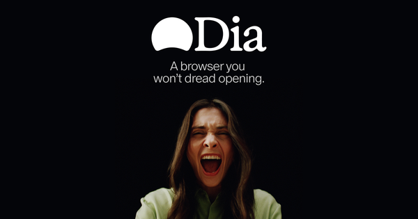 Dia 官方 AI 瀏覽器形象圖