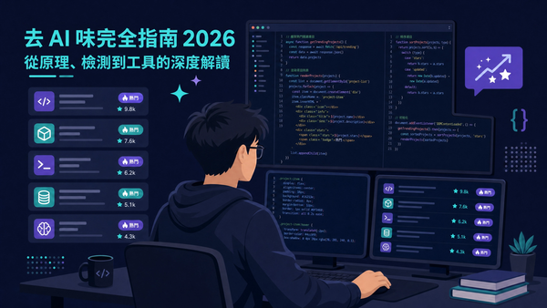 去 AI 味完全指南 2026：從原理、檢測到工具的深度解讀