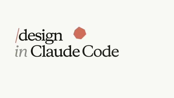 Claude Code design early preview 官方影片標題