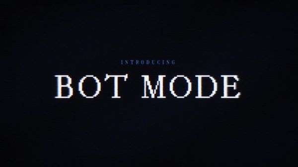 Nous Research 官方影片顯示 Introducing Bot Mode 標題