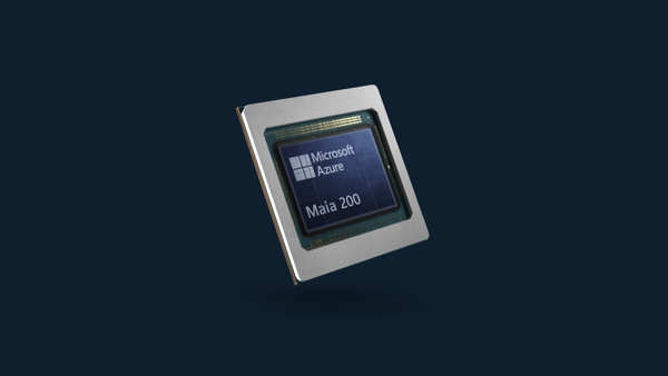 Microsoft Azure Maia 200 AI 加速器晶片官方圖片