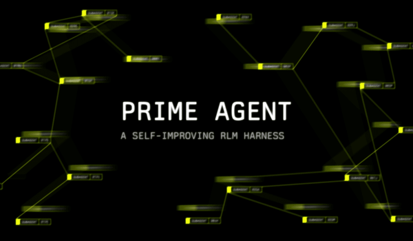 Prime Agent 官方封面，畫面以節點連線呈現多 Agent 架構