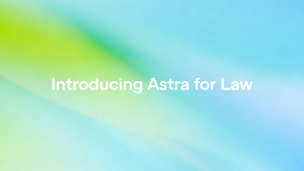 OpenAI 官方推出專為法律界設計的 Astra for Law 平台