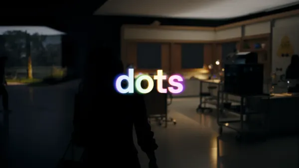 OpenAI DevDay 2026 官方 Dots 影片封面，人物與 AI 智慧體在星空場景中互動