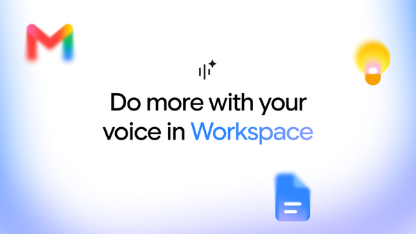 Google Workspace 迎來 Gemini Live 語音功能官方主視覺