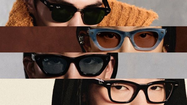 多人佩戴不同款式的 Meta AI 眼鏡