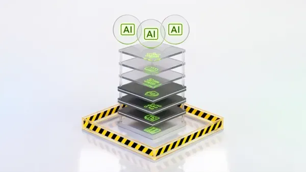NVIDIA OpenShell 以多層安全控制保護多個 AI Agent 的官方示意圖