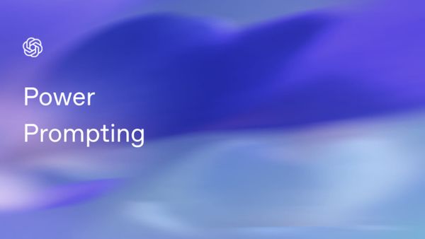 OpenAI Academy Power Prompting 官方影片封面