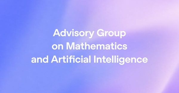 OpenAI 數學與人工智慧顧問團官方公告主視覺