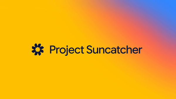 Google Project Suncatcher 太空 AI 軌道資料中心主視覺概念圖