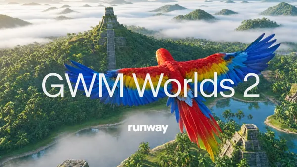 Runway GWM Worlds 2 通用世界模型