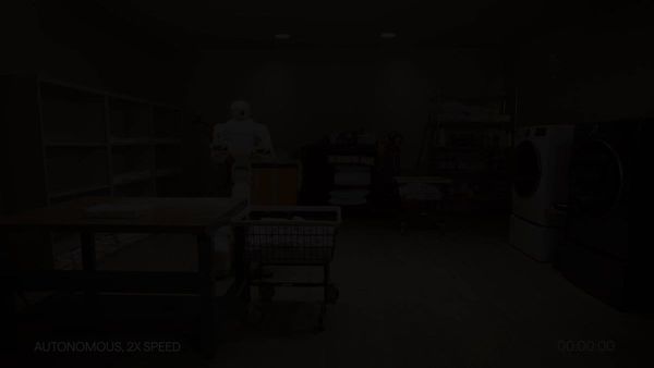 Dyna Robotics 官方洗衣房示範影片封面。