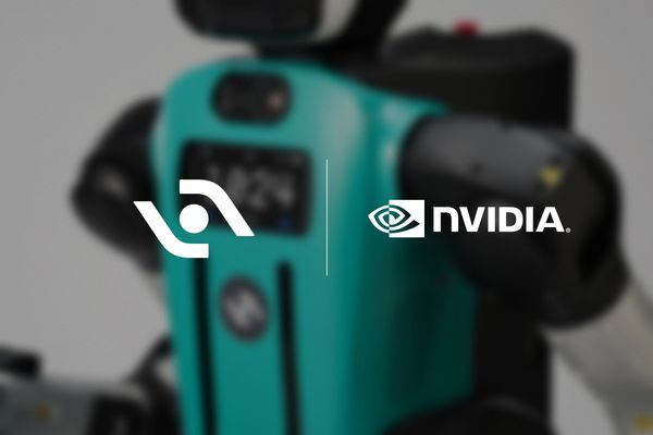 Agility 官方公布的 Digit 5 與 NVIDIA Thor 合作圖片
