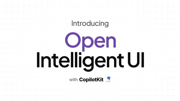CopilotKit 發布的示範影片預覽畫面