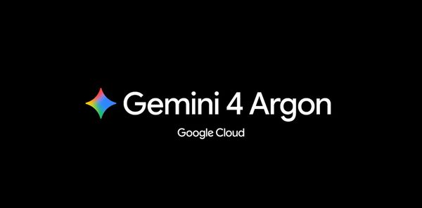 Gemini 4 Argon Google Cloud 官方主視覺