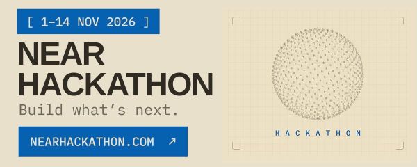 NEAR HACKATHON 2026 官方活動主視覺