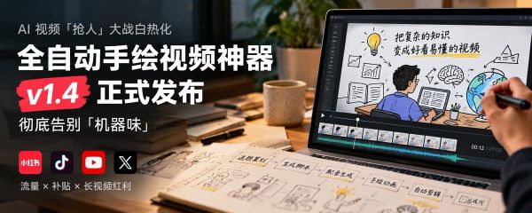 sweety-handdraw-video 原作者更新文章封面