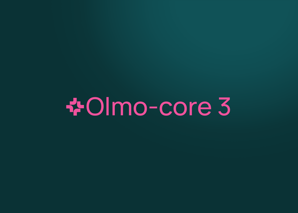 Ai2 Olmo-core 3 官方發布封面。