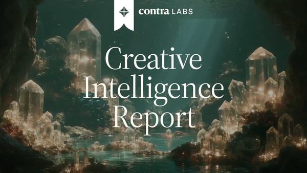 Contra Labs 官方 Creative Intelligence 2026 報告介紹畫面
