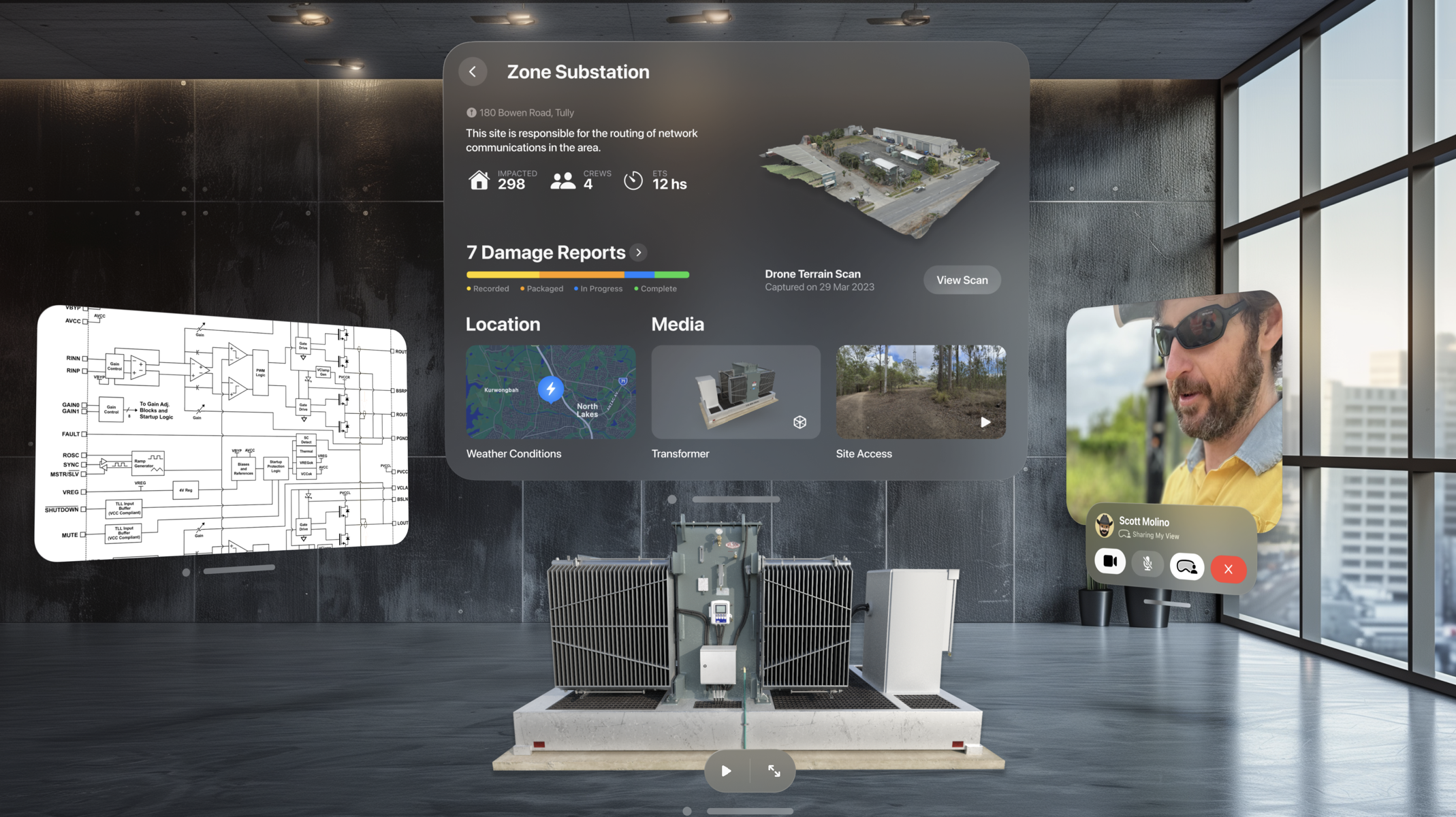 Final iteration of screen designs, showing hero moment.
