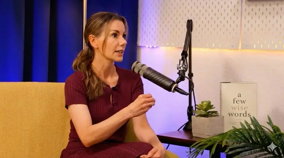 Jennifer Hanway, women's health expert, on the The BEYOND Podcast podcast speaking about the importance of strength training for women over 35.