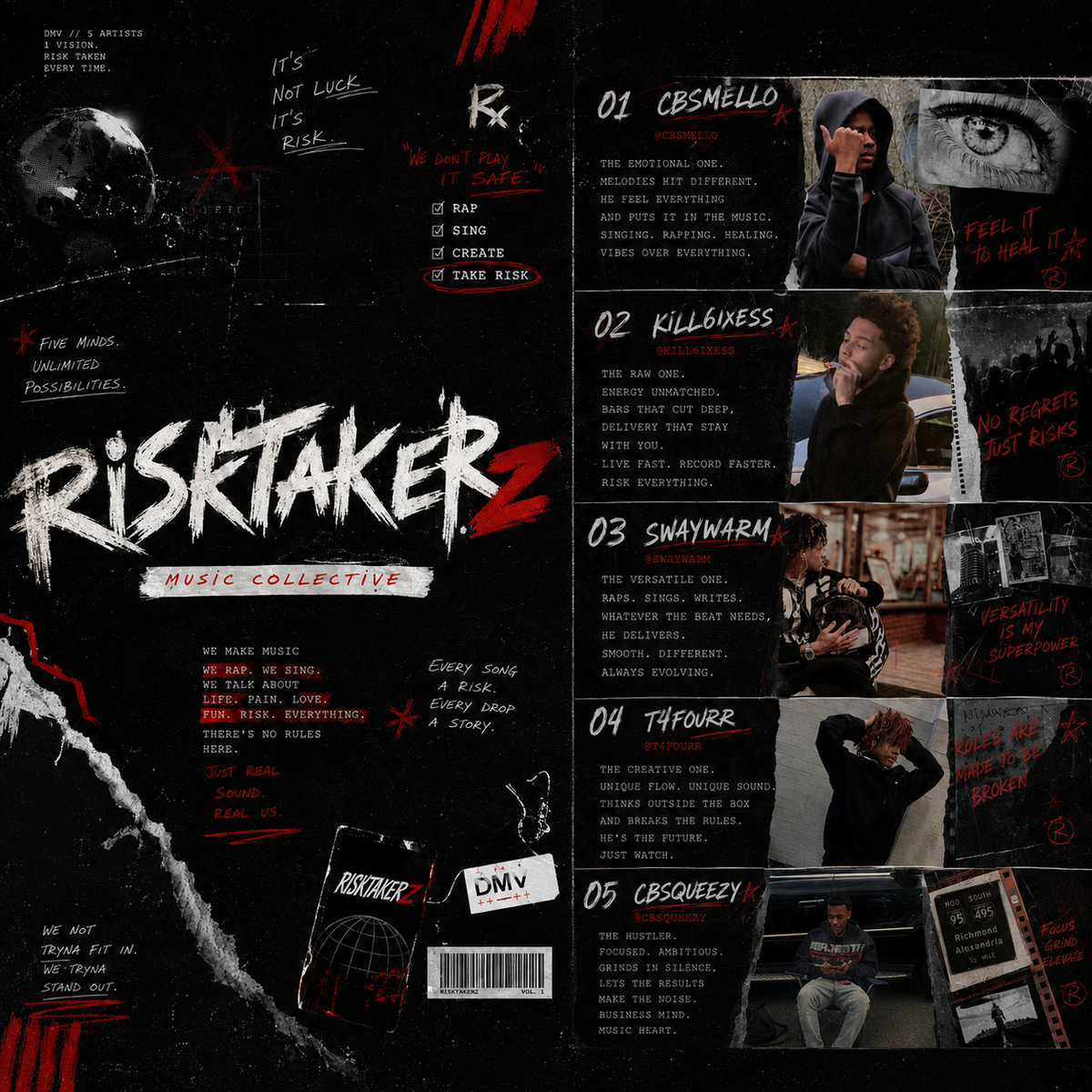 RiskTakerzOnly: The DMV Collective Turning Individual Talent Into a Movement