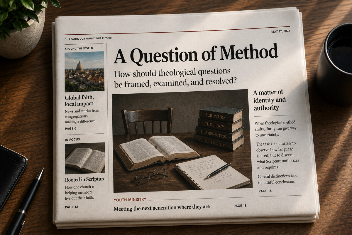 A Question of Method: Theology, Authority, and the Limits of Sociological Explanation in The Christian Chronicle’s “A ‘Divine Name’?”