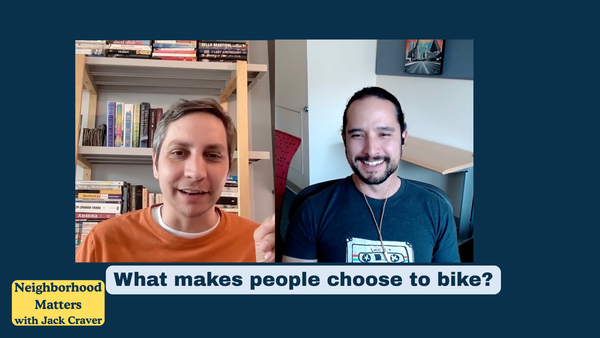 What makes people choose to bike?