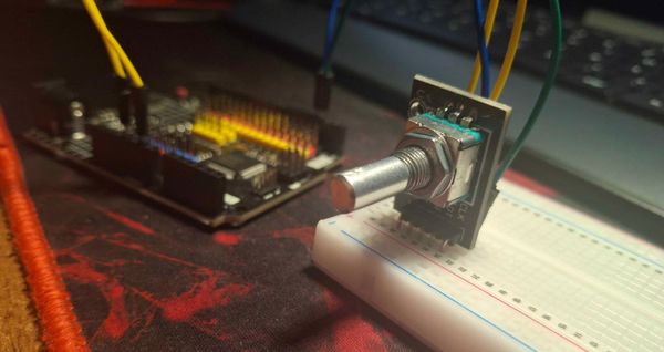 Rotary Encoder is a cool component