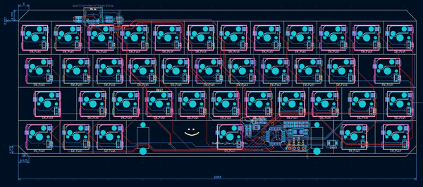 Smallest keyboard layout