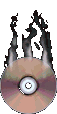 Early internet GIF used as a section marker. The GIF depicts a CD burning.