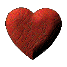 Early internet GIF used as a section marker. The GIF depicts a heart breaking and a dove flying away.