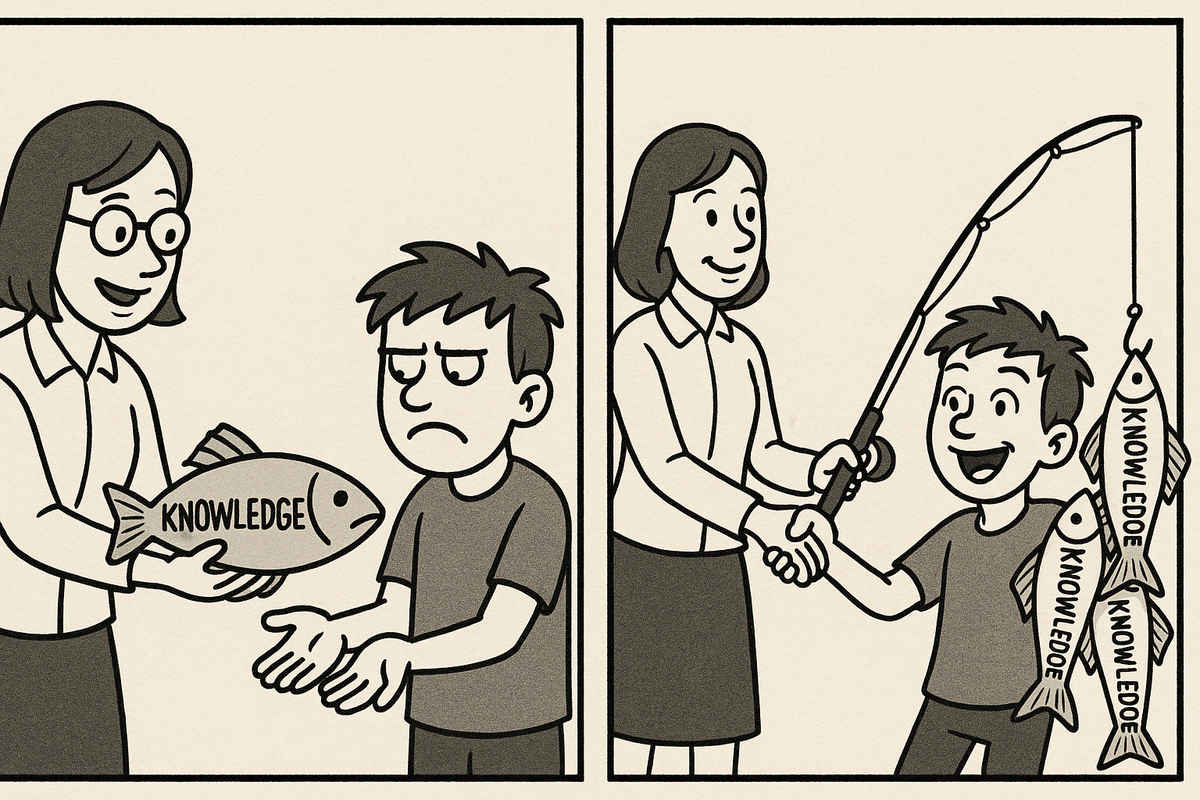 What sticks after the lesson ends: Bare bones teaching, Issue #2