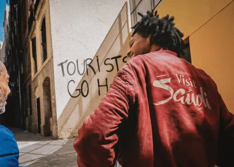 Saudi Tourism Turned Europe's "Go Home" Graffiti Into Its Own Recruitment Ad