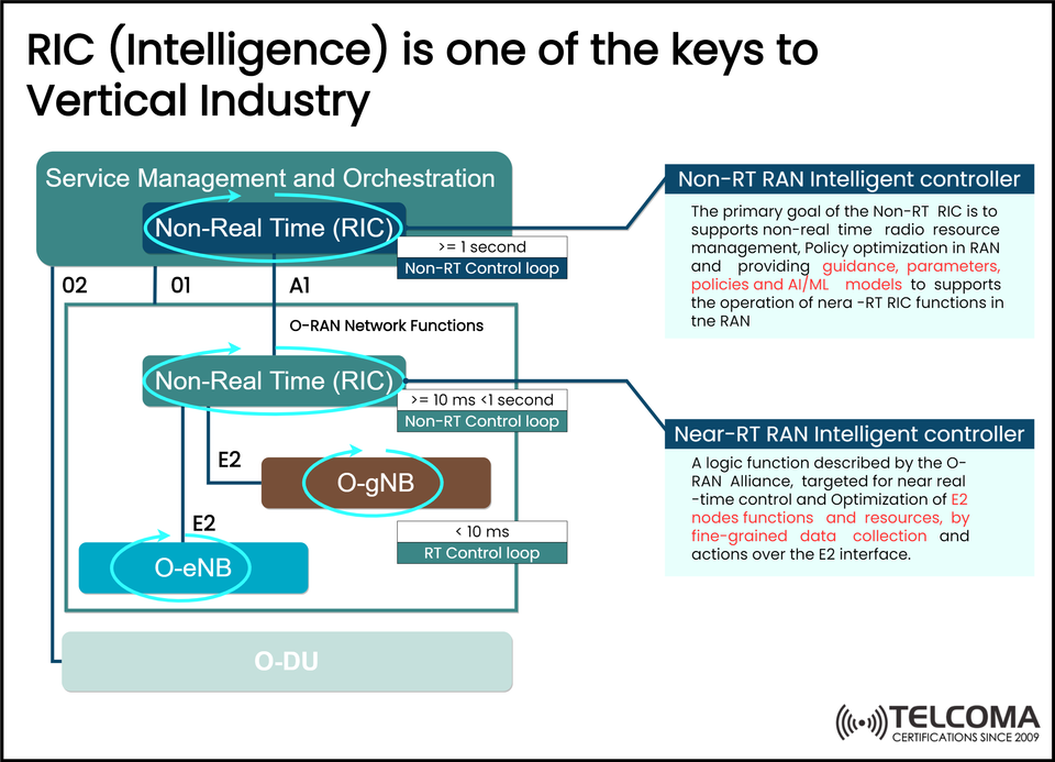 RIC in Open RAN: Enabling Intelligence and Automation for Vertical Industries