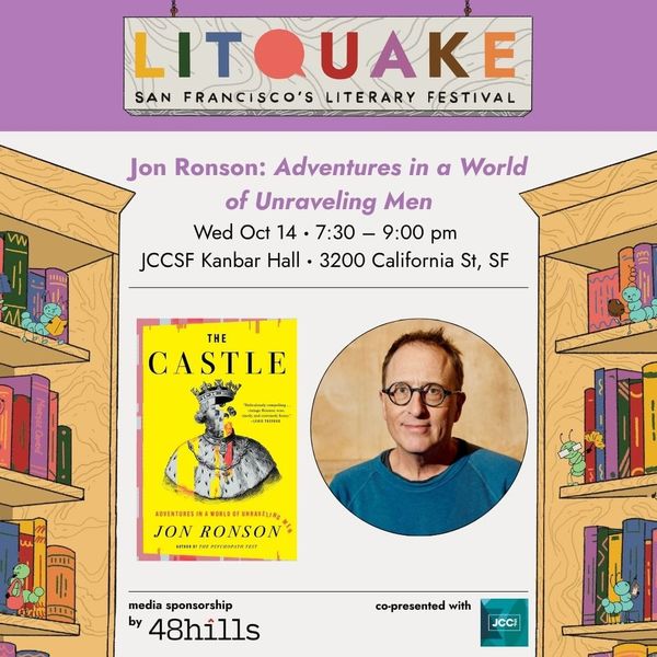 Join us for Litquake's 'Adventures in a World of Unraveling Men'