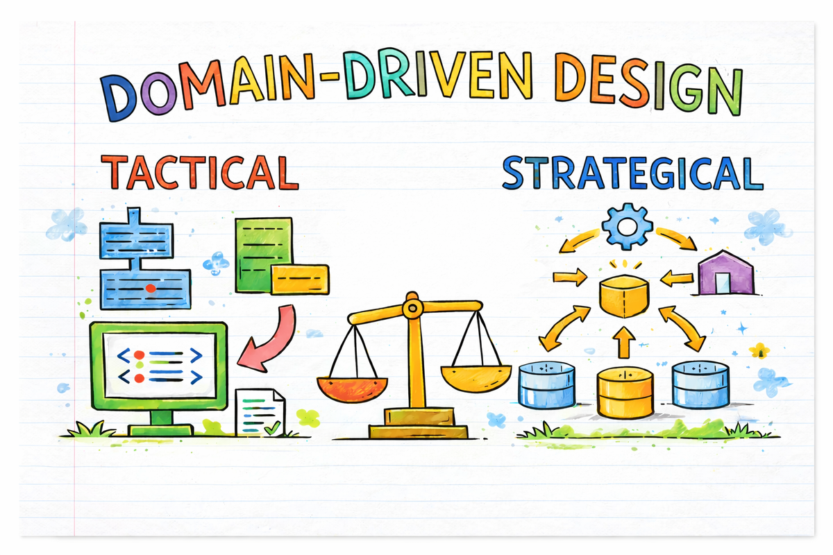 The strategic and tactical sides of Domain-Driven Design