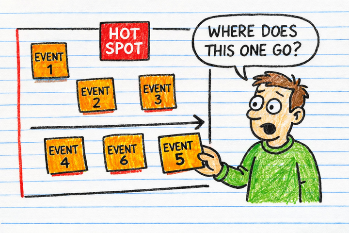 Event Storming Big Picture: Enforcing the timeline (Part 3)