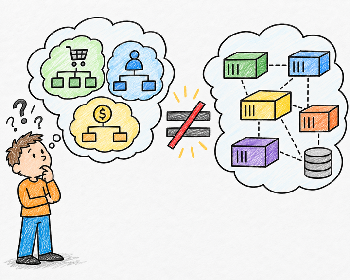 Bounded Contexts Are Not Services