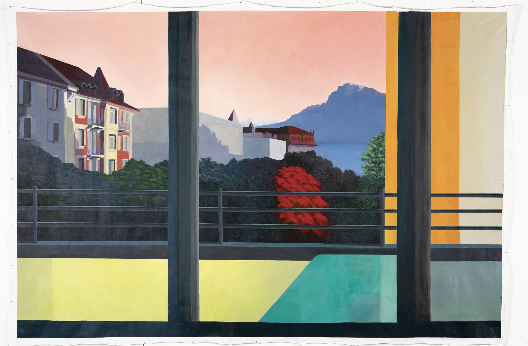Intérieur #1, 160 x 240 cm, 2020-21, vendu