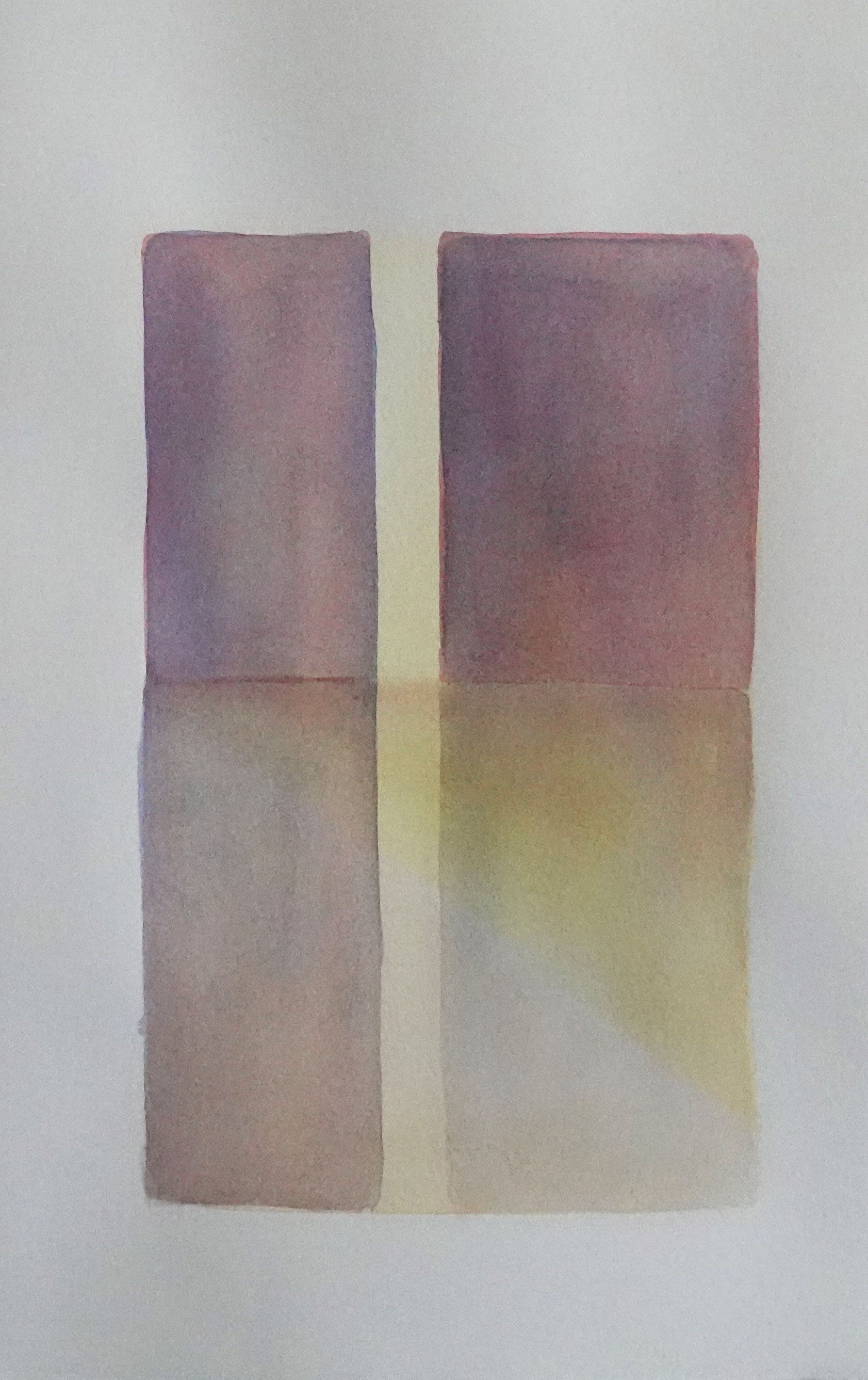 Let the Light Shine, aquarelle, 25 x 16 cm, 2022