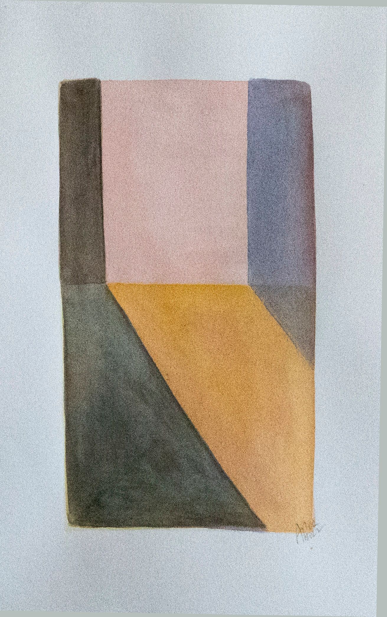 Let the Light Shine, aquarelle, 25 x 16 cm, 2022