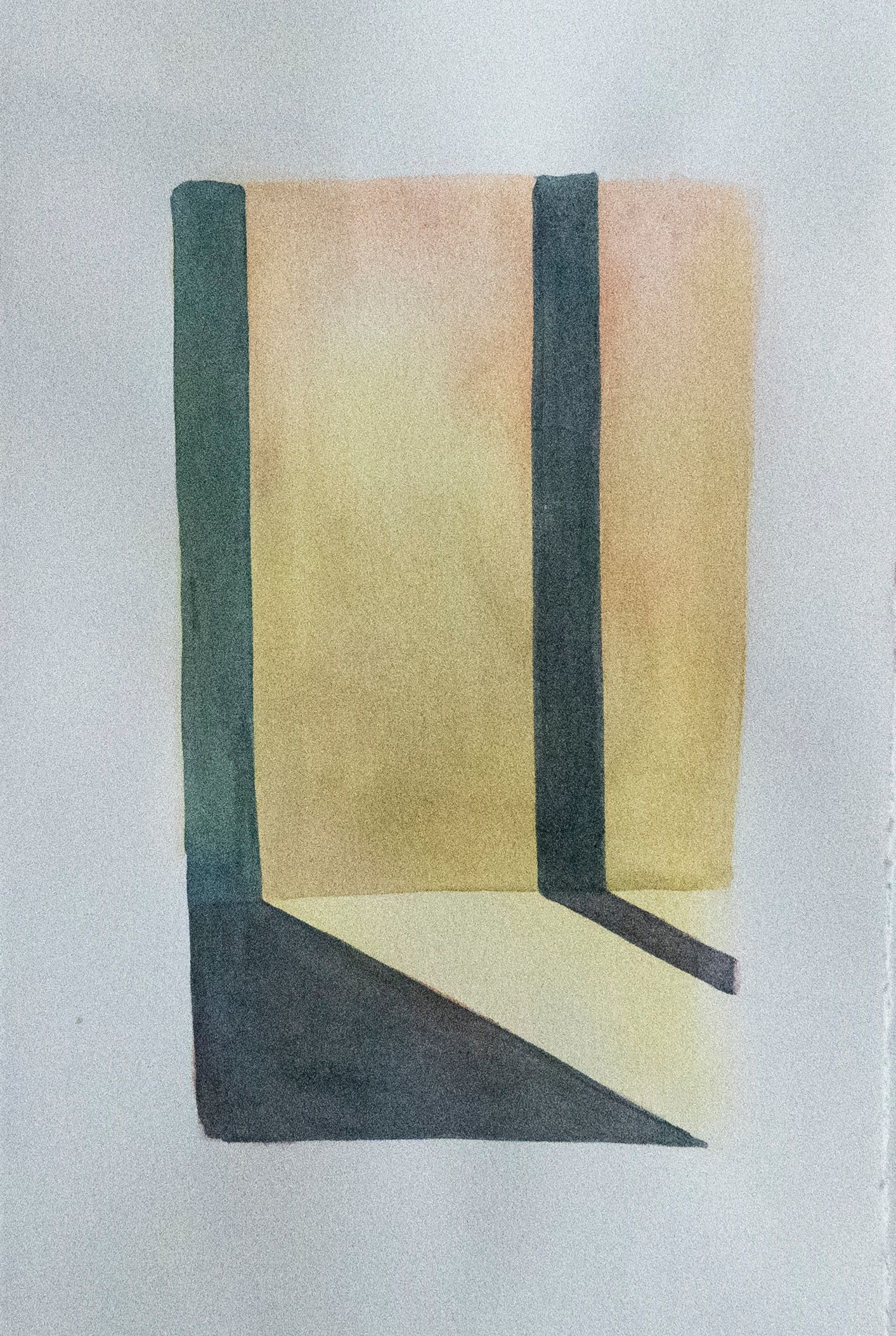 Let the Light Shine, aquarelle, 25 x 16 cm, 2022