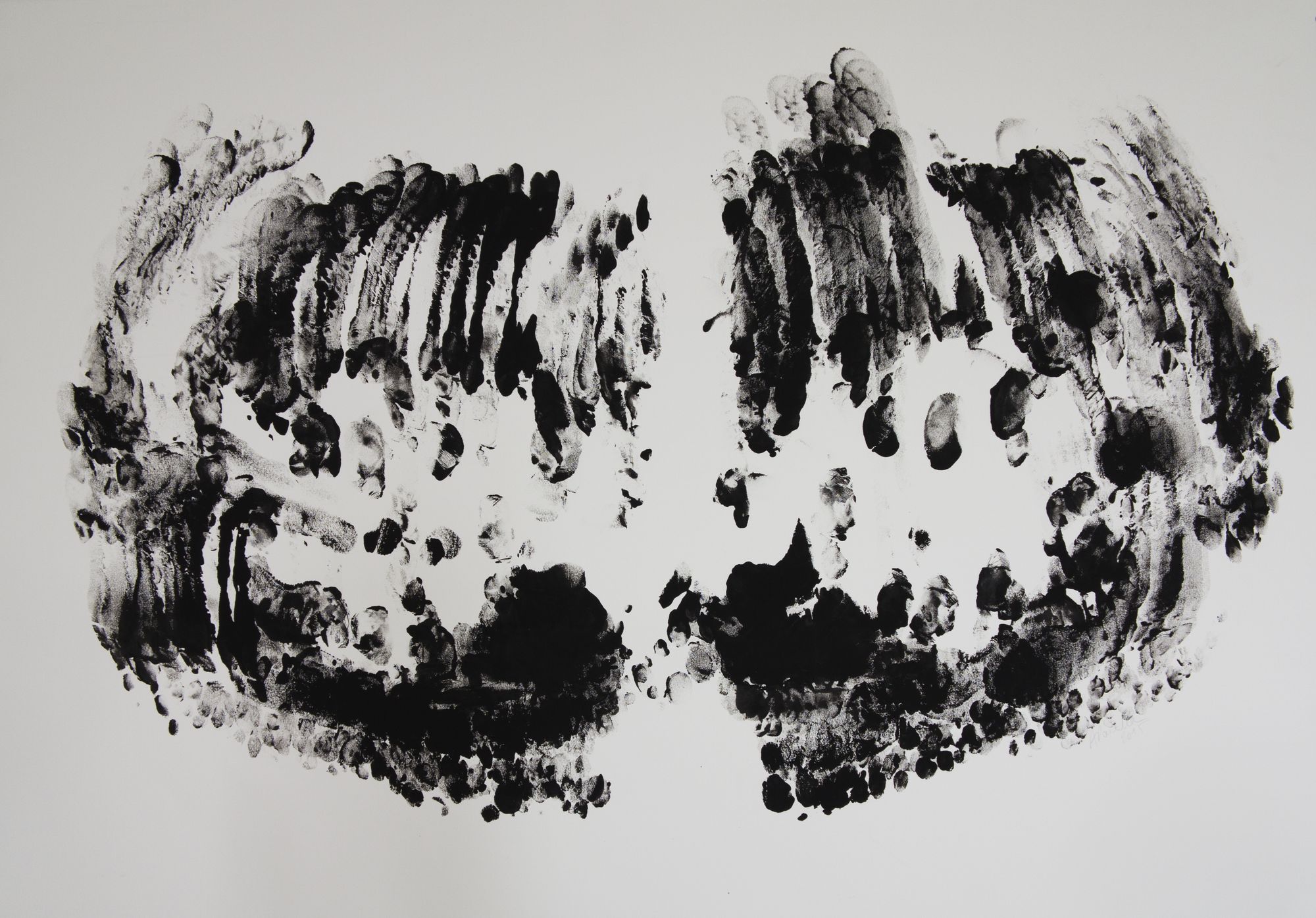 Tribal #1, 73 x 105 cm, 2014