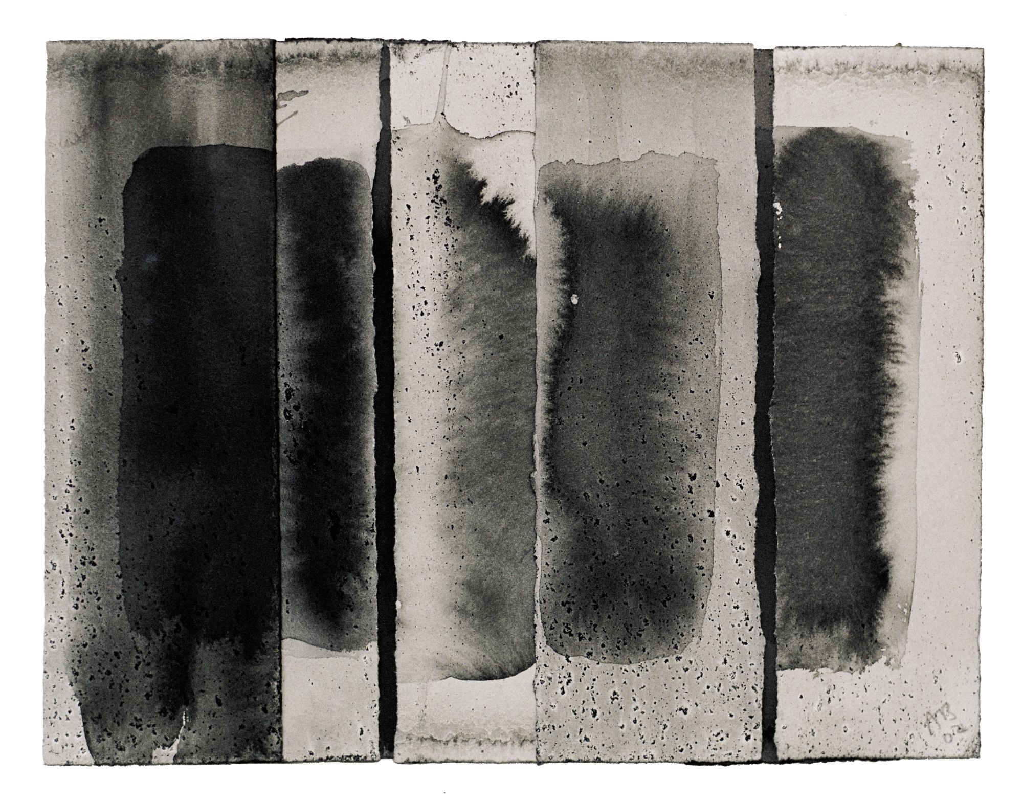 Basalte, 28 x 32cm, 2002, vendu