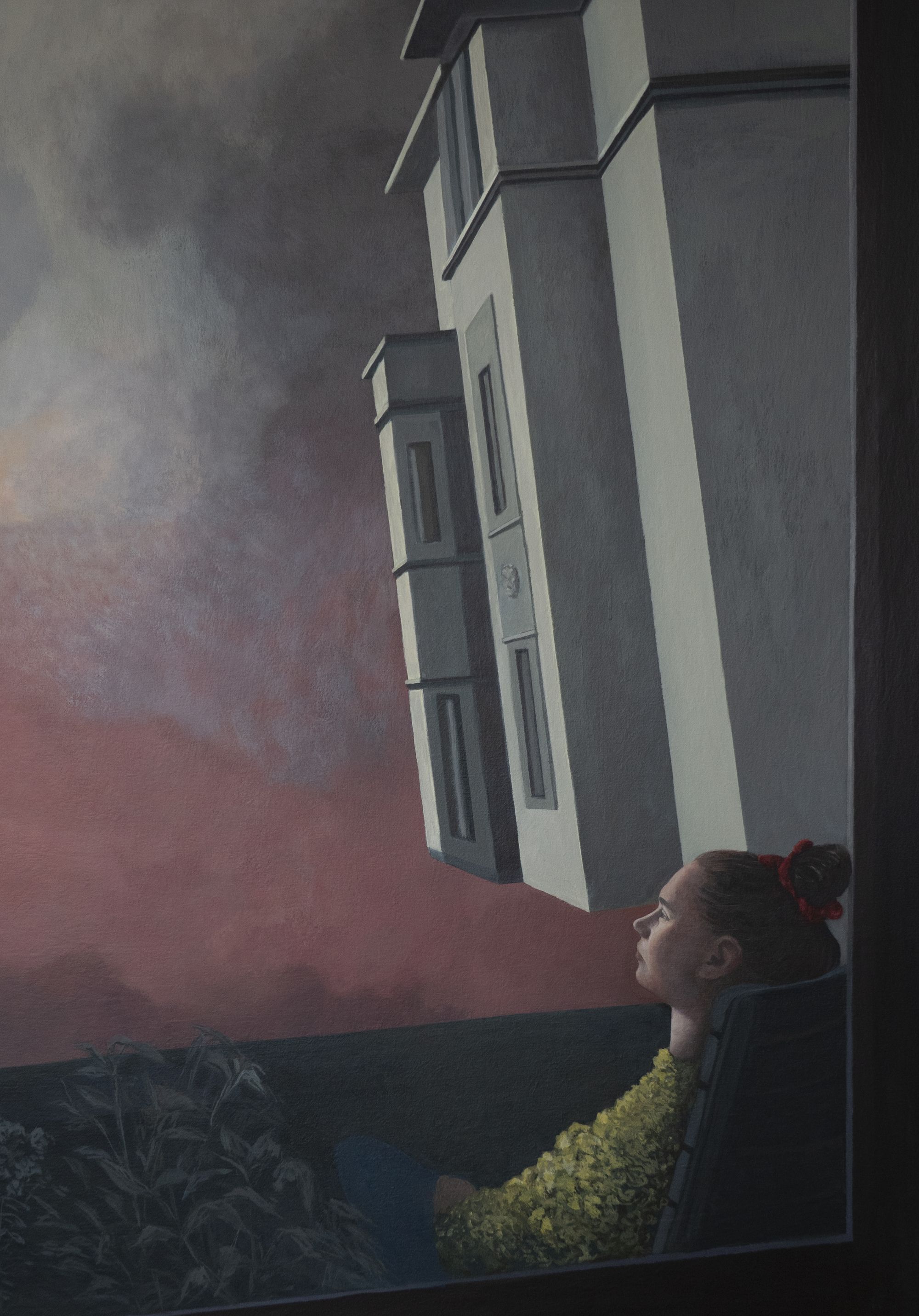 Clélia, détail, 178 x 255 cm, 2021
