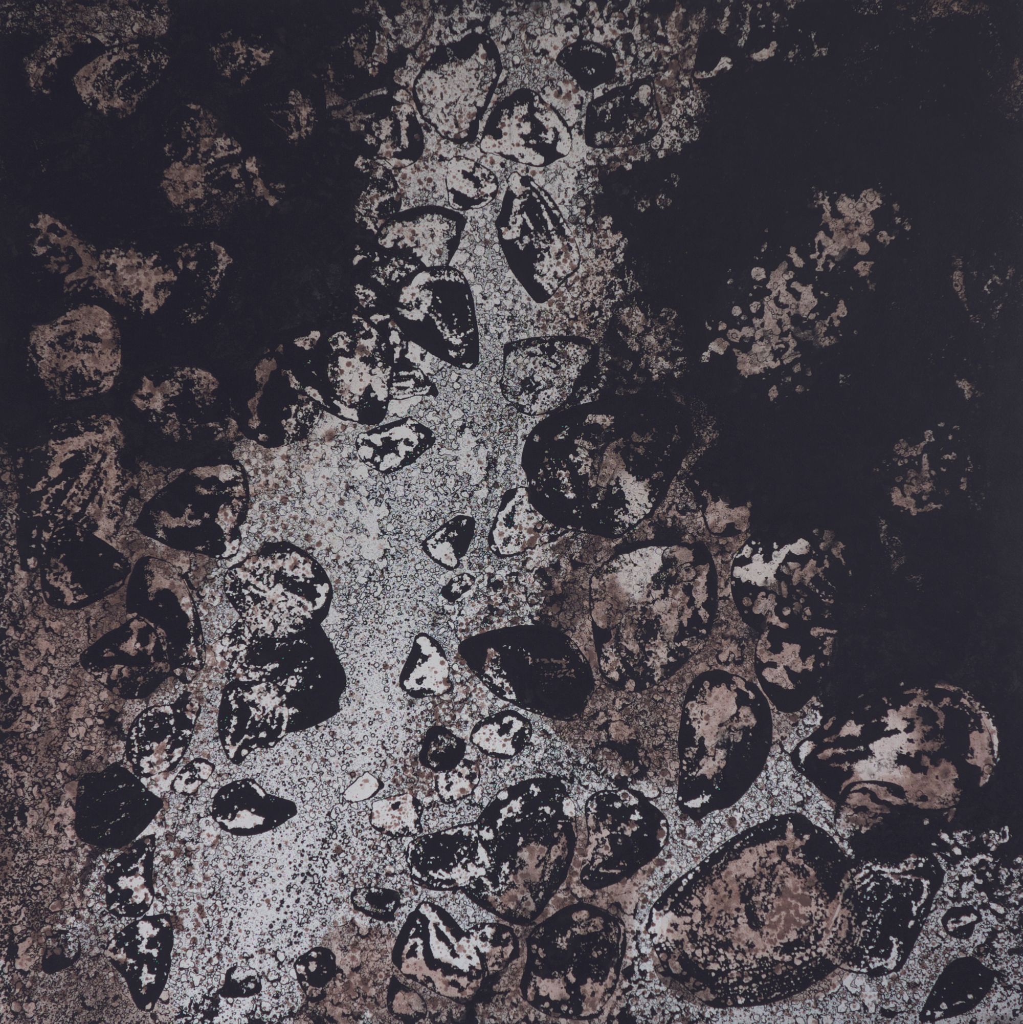 Lave torrentielle, 146 x 146 cm, 2014